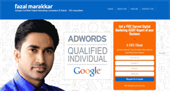 Desktop Screenshot of fazalmarakkar.com